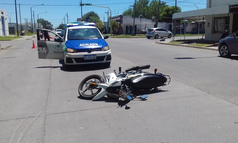 Tres accidentes a la vez, cuatro personas con lesiones